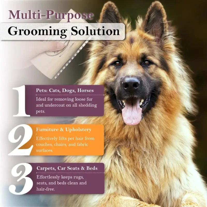 FurEase Pro™ Onderwol Borstel Hond