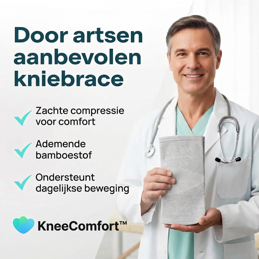 KneeComfort™ Bamboe Knie Brace
