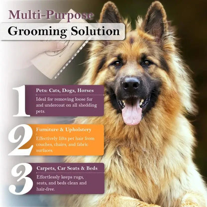 FurEase Pro™ Onderwol Borstel Hond