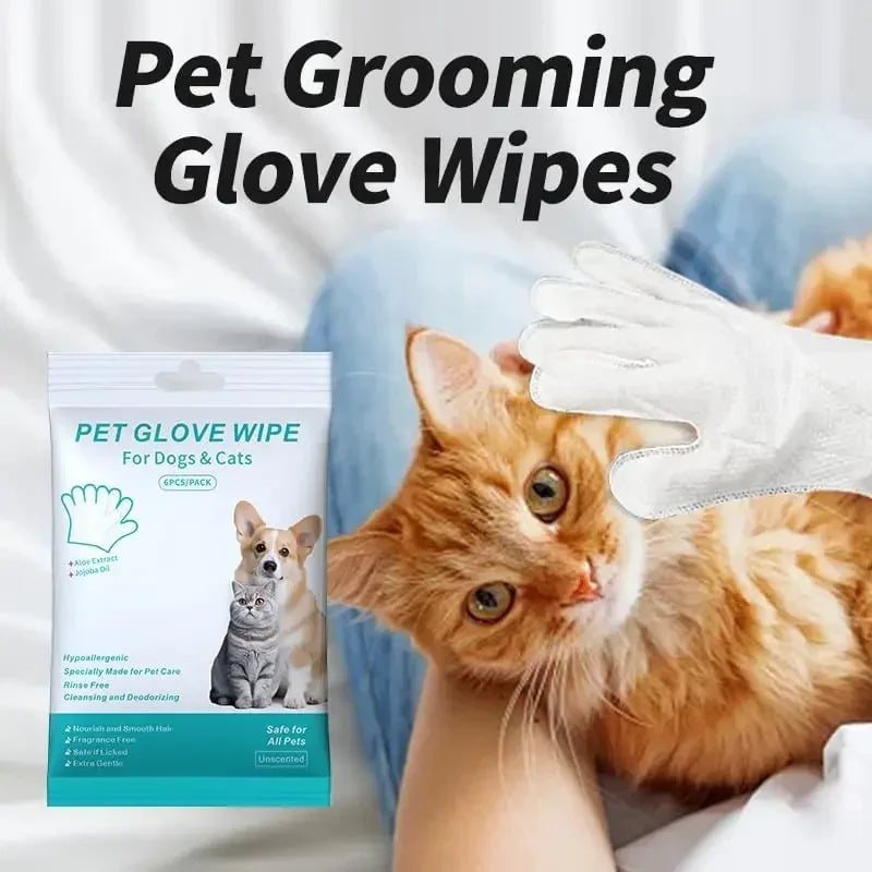 Pet Glove Doekjes voor Hond & Kat