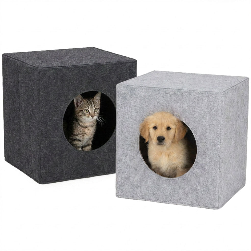 Vilten huisje voor Hond & Kat