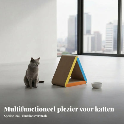 Triangle Design Kattenkrabpaal