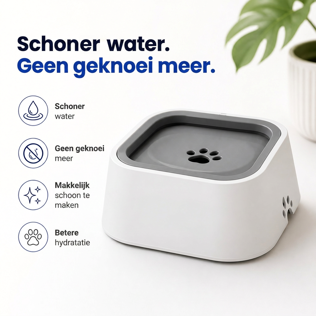 SplashFree™ Anti-Knoei Drinkbak