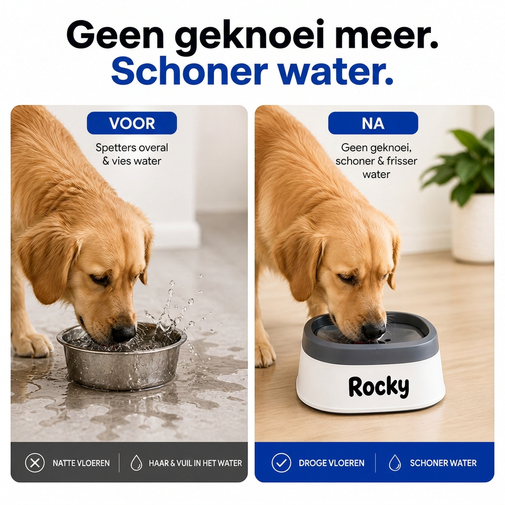 SplashFree™ Anti-Knoei Drinkbak